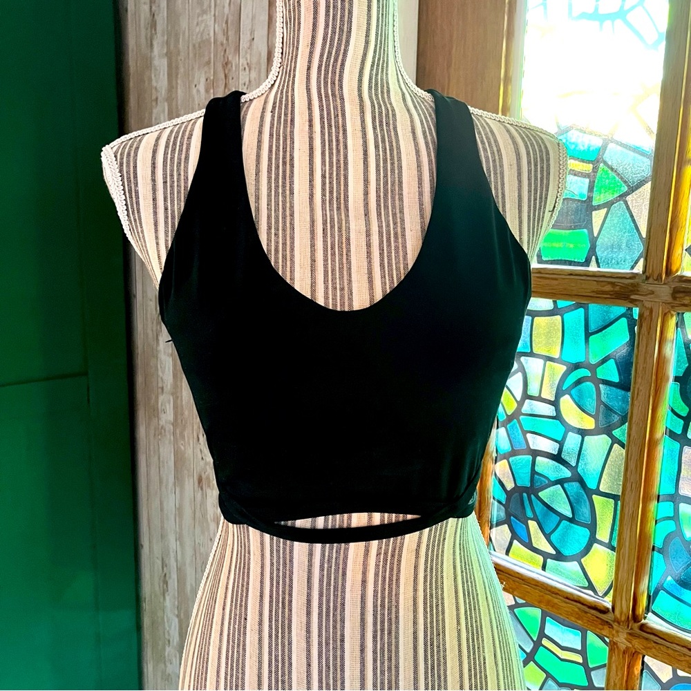 Fabletics black Sports Bra / Crop Top